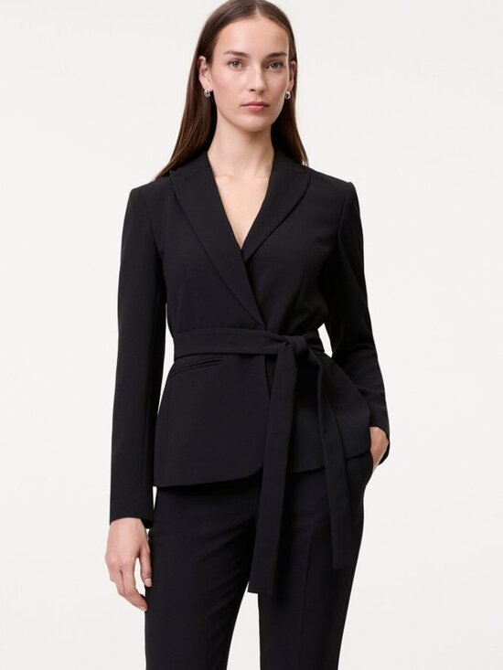 Ann Taylor Jackets & Blazers - BRAND NEW Ann Taylor The Petite Belted Blazer in Fluid Crepe